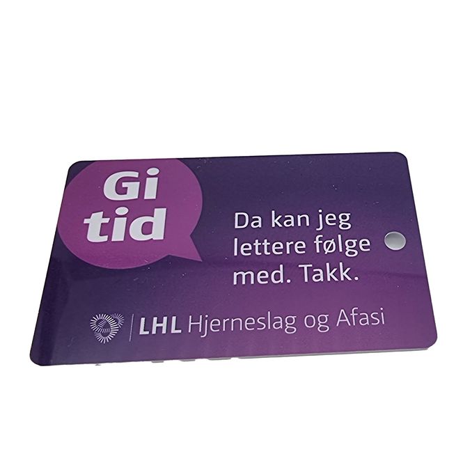 Hovedbilde Plastkort LHL jeg har afasi